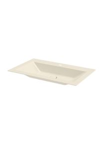 Bette Loft Einbau-Waschtisch A230-001HLW1 80x49,5x10cm, HLW1, pergamon