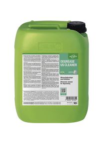 Bio-Circle Ultrasone reiniger Degrease US Cleaner, in een kunststof jerrycan, inhoud 10 l