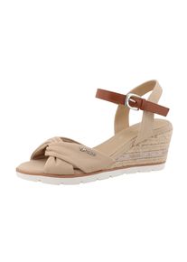 Tom Tailor Sandale - Damen - Gr. 39 - braun