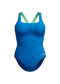 Speedo Flex Band Badeanzug Damen - Gr&ouml;&szlig;e 40 - blau