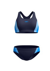 Speedo Colourblock Splice Bikini Set Damen - Gr&ouml;&szlig;e 42 - blau
