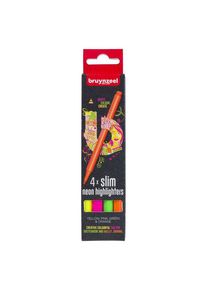 Bruynzeel - Highlighters Narrow Set 4 Colors