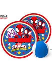 Spidey and His Amazing Friends Catch ball set board and soft ball SPIDEY
