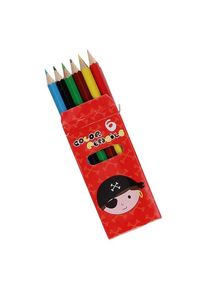 LG-Imports Colored pencils Pirate 6 pcs. (Assorted)