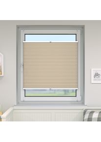 Wabenplissee | verdunkelnd, 40 x 130 cm, beige