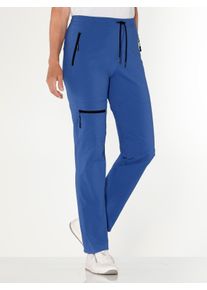 Dames Functionele broek van stretchmateriaal in jeansblauw ,maat 19, WITT, 95% Polyamide, 5% Elastan