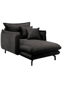 Livetastic , Anthrazit , Textil , F&uuml;llung: Schaumstoff,Schaumstoff , 111x101x167 cm , Made in Europe , Wohnzimmer, Sessel, Polstersessel