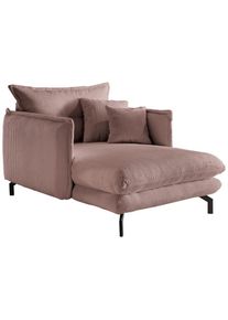 Livetastic , Rosa , Textil , F&uuml;llung: Schaumstoff,Schaumstoff , 111x101x167 cm , Made in Europe , Wohnzimmer, Sessel, Polstersessel