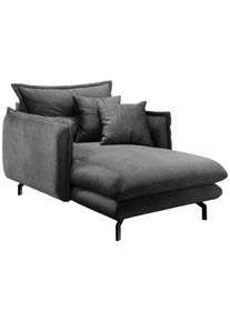 Livetastic , Grau , Textil , F&uuml;llung: Schaumstoff,Schaumstoff , 111x101x167 cm , Made in Europe , Wohnzimmer, Sessel, Polstersessel