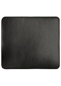 Livetastic , Schwarz , Leder , Echtleder , Semi-Anilinleder , F&uuml;llung: Schaumstoff,Schaumstoff , rechteckig , 52x42x7 cm , Made in EU , hochwertige Qualit&auml;t , Heimtextilien, Wohntextilien, Kissen, Zierkissen