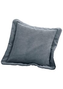 Trendmanufaktur , Blaugrau , Textil , F&uuml;llung: Schaumstoff, Silikon,Schaumstoff, Silikon , quadratisch , 70x12x70 cm , hochwertige Qualit&auml;t , Heimtextilien, Wohntextilien, Kissen, Zierkissen