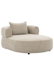 Livetastic , Beige , Textil , F&uuml;llung: Komfortschaum, Silikon , 122x76x156 cm , Made in EU, FSC 100% , Wohnzimmer, Sessel, Relaxsessel