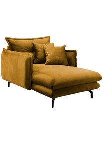 Livetastic , Gelb , Textil , F&uuml;llung: Schaumstoff,Schaumstoff , 111x101x167 cm , Made in Europe , Wohnzimmer, Sessel, Polstersessel