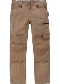 Carhartt The Essential Steel Rugged Flex, spodnie robocze damski , kolor: jasnobrązowy , rozmiar: 14