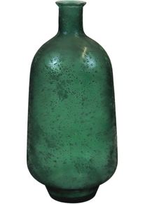 Dekovase AM Design "aus recyceltem, gr&uuml;nem Glas im matten Finish", gr&uuml;n, B:29cm H:59,5cm, Glas, Vasen, Dekovase, schonend hergestellt und einzigartig