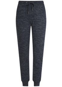 Sweathose oxmo "Sweathose OXBenita", Damen, Gr. M, N-Gr, blau (insignia blau melange), Obermaterial: 58% Viskose CV. 38% Polyester PES. 4% Elasthan EL., Hosen Sweathose