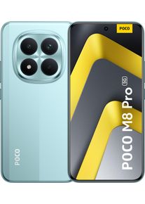 Xiaomi Smartphone "POCO M8 Pro 5G 12+512", Energieeffizienz: B, gr&uuml;n, 512 GB, Mobiltelefone, Smartphone