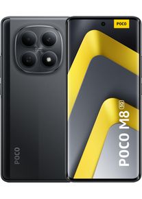 Xiaomi Smartphone "POCO M8 5G", Energieeffizienz: B, schwarz, 256 GB, Mobiltelefone, Smartphone