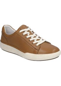 Sneaker Josef Seibel "Claire 01, camel", Damen, Gr. 37, braun (camel), Obermaterial: 100% Rindsleder Leather cow., Schuhe Sneaker