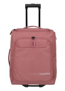 Weichgep&auml;ck-Trolley Travelite "KICK OFF Reisetasche mit Rollen", Damen, Gr. B/H/T: 40cm x 55cm x 20cm 44 l, rosa, Polyester, unifarben, Koffer Weichgep&auml;ck-Trolley, gro&szlig;e Reise- und Freizeittasche &ndash; ideal als Reisegep&auml;ck