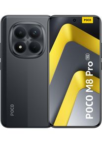 Xiaomi Smartphone "POCO M8 Pro 5G 12+512", Energieeffizienz: B, schwarz, 512 GB, Mobiltelefone, Smartphone