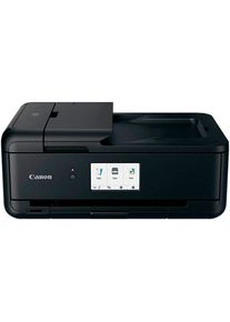 Canon Multifunktionsdrucker "PIXMA TS9550a", schwarz, B:37,4cm H:20,8cm T:35,5cm, Drucker, Multifunktionsdrucker