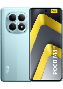 Xiaomi Smartphone "POCO M8 5G", Energieeffizienz: B, grun, 256 GB, Mobiltelefone, Smartphone