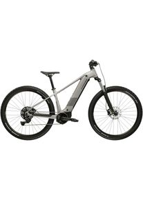 E-Bike KROSS "Influx Hybrid 2.0 16,7Ah / BOSCH 600 Wh 29" silber 9 G&auml;nge 2026" Gr. 41, silber, schwarz, Elektrofahrr&auml;der, 41cm, 29 Zoll (73,66cm), E-Bike, BOSCH PERFORMANCE LINE PX 36 V/250 W, Mittelmotor