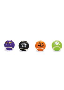 Beeztees Halloween Hundespielzeug Spooky B&auml;lle im 4er Pack