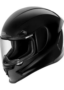 Icon Airframe Pro Solid, capacete integral , cor: Preto , tamanho: XL