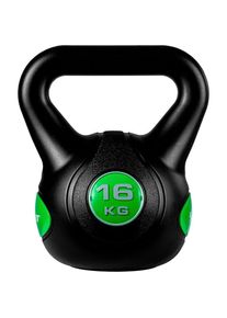 Kettlebell s&uacute;lyz&oacute; Movit 16 kg fekete/z&ouml;ld
