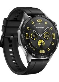 Huawei Watch GT 4 (2023) | 46 mm | silber | schwarz