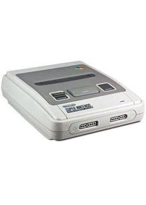 Super Nintendo Entertainment System (SNES) | inkl. Spiel | grau | 1 Controller | Super Mario World (EU PAL Version)