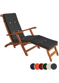 Detex Ligbedkussen Antraciet 184,5x43x6cm