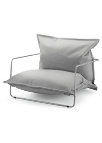 Adico Sessel Finca Hellgrau / Verzinkt