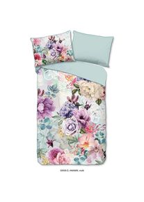 M&Ouml;BELIX M&ouml;belix , Mehrfarbig , Textil , Blume , 140x200 cm , atmungsaktiv , Heimtextilien, Schlaftextilien, Bettw&auml;sche, Satin Bettw&auml;sche