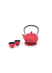 ECHTWERK , Rot , Metall , 1,1 l,1100 ml , Kochen & Essen, Geschirr, Kannen & Karaffen