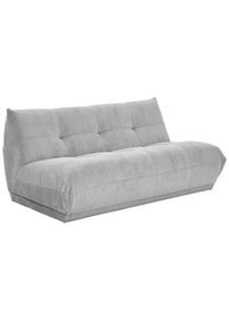 Livetastic , Grau , Textil , 180x80x112 cm , Made in EU , R&uuml;cken echt, individuell planbar ,