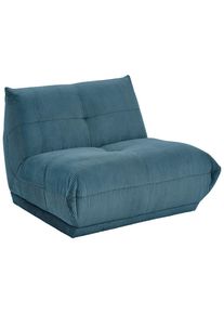 Livetastic , Petrol , Textil , 105x80x112 cm , Made in EU , R&uuml;cken echt, individuell planbar ,