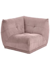 Livetastic , Altrosa , Textil , 105x80x105 cm , Made in EU , R&uuml;cken echt, individuell planbar ,