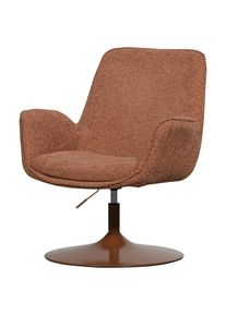 Livetastic , Orange , Textil , 79x91x76 cm , Sitzfl&auml;che 360&deg; drehbar , Esszimmer, Esszimmerst&uuml;hle, St&uuml;hle