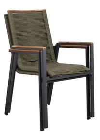 Stapelsessel-Set Montana 2er-Set Gr&uuml;n stapelbar