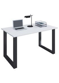 Schreibtisch Lona Schwarz/Wei&szlig; ca. 110x50x76cm