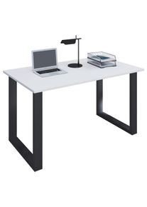 Schreibtisch Lona Schwarz/Wei&szlig; ca. 110x80x76cm