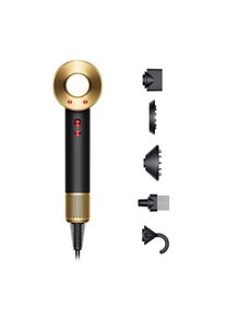 Haartrockner Dyson "Supersonic (Onyx/Gold)", schwarz (onyx, gold), HaartrocknerB:7,8cm H:24,5cm T:9,7cm, Haartrockner, B:7,8cm H:24,5cm T:9,7cm