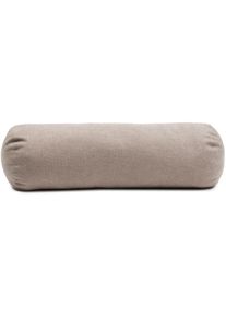 G&ouml;zze Nackenrolle G&Ouml;ZZE "Darco" Gr. 1, grau (taupe), B:20cm L:60cm, Polyester, Funktionskissen, Nackenrolle