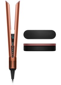 Luftstrom-Haargl&auml;tter Dyson "Airstrait, Amber Silk", goldfarben, Gl&auml;tteisen, Luftstrom-Haargl&auml;tter, - nur mit Luft. Ohne Hitzesch&auml;den.1 Ohne Heizplatten
