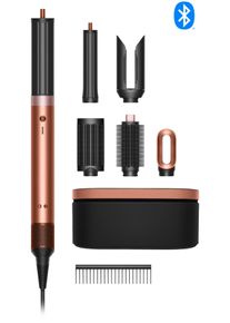 Multihaarstyler Dyson "Airwrap Co-anda2x&trade; Multi-Haarstyler & &ndash;trockner Straight + Wavy", ceramic pink, ros&eacute;gold, MultihaarstylerB:4,4cm H:26,2cm T:3,8cm, Multihaarstyler, Limitierte Geschenkedition "Amber Silk" inkl. Entwirrkamm, B:4,4cm H:26,2cm T:3,8cm