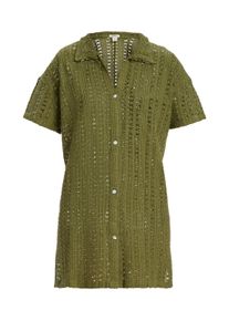 Sommerkleid Roxy "Chasin Sunset", Damen, Gr. S, US-Gr&ouml;&szlig;en, gr&uuml;n (loden gr&uuml;n), Obermaterial: 100% Walkfrottier;, Kleider Sommerkleid