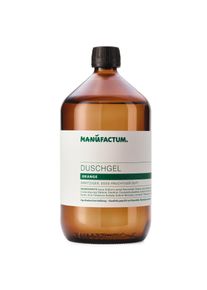 Manufactum shower gel Orange, 1 l glass bottle